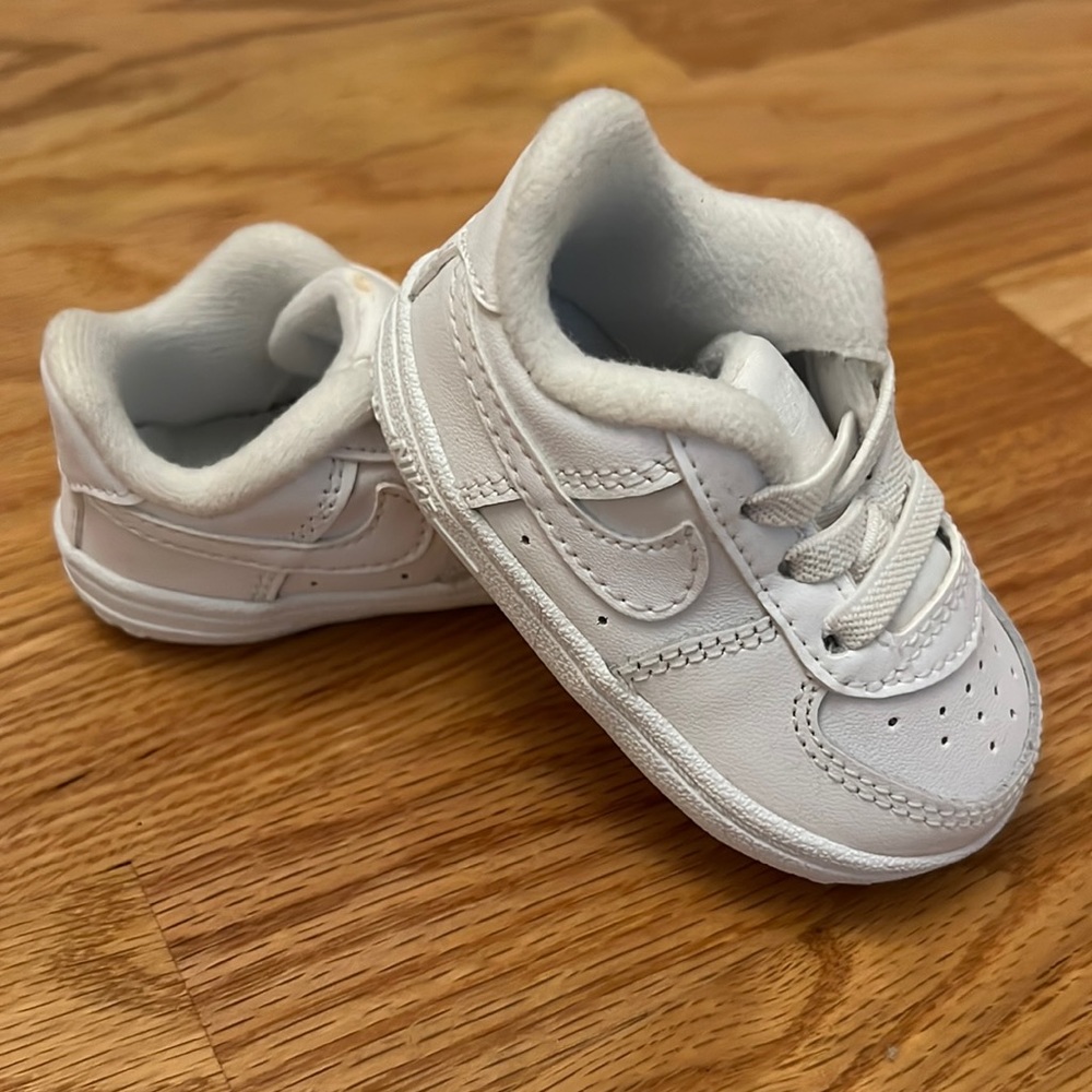 Nike NEVER WORN White Air Forces - Infant 2C